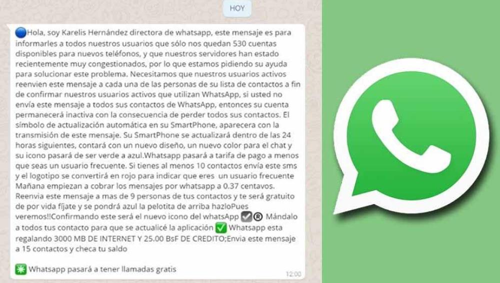 “Hola, soy Karelis Hernández, Directora de WhatsApp”: el nuevo engaño que se viraliza por WhatsApp